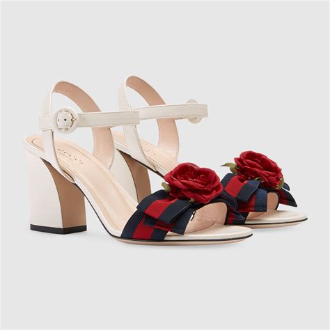 Gucci mid heel sandals